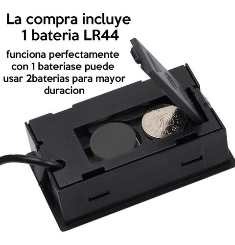 Imagen 5 de 10 de Panel Digital De Temperatura Cable Sensor -50 A 70 Grados