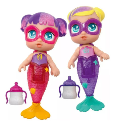 Muñeca Super Cute Mermaid Cuties Sofi Y Sisi Next Point