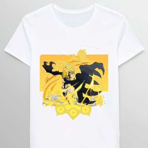 Remera Meliodas Dragons Sin Of Anger Seven Deadly S 70094132