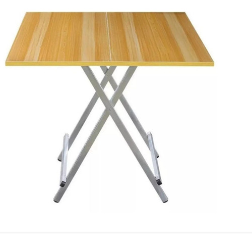 Mesa Plegable Portatil Exterior Comedor Multifuncional 80x80