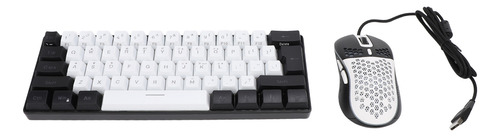 Teclado Y Ratón Led Multicolor Con Iluminación Rgb De 61 Tec