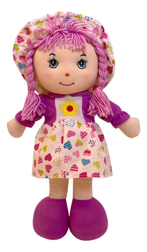 Pepona Sweet Doll Cabello Lila De 40cm. Full