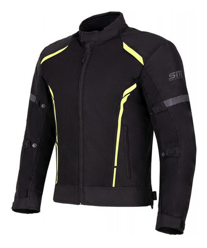 Chaqueta Moto Proteccion Impermeable Sm Racewear Termica