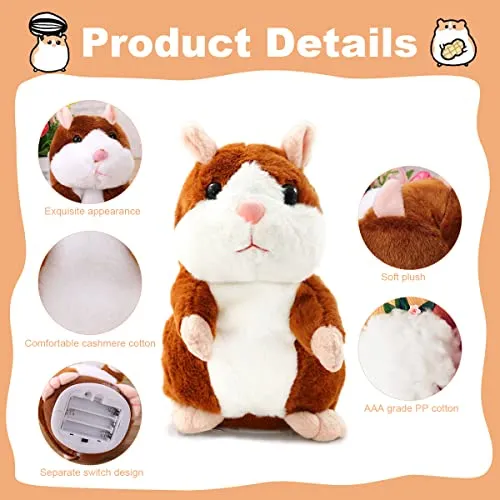Peluche hamster parlante sale