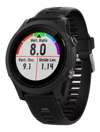 Smartwatch Garmin Forerunner 935 1.2" caja de polímero reforzado con fibra negra, malla negra de silicona | MercadoLibre