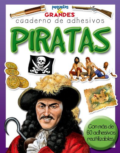 Piratas - Cuaderno De Adhesivos - Julian Baker