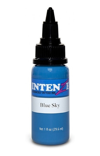 Blue Sky 1 Oz - Tinta Para Tatuar Intenze