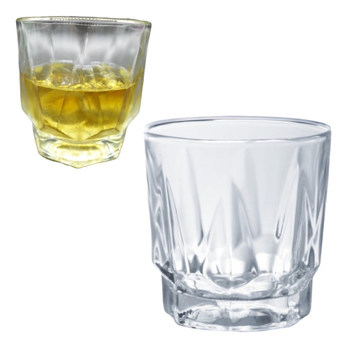 Vaso De Whisky Vaso Old Fashion De 330ml Caja De 24 Piezas