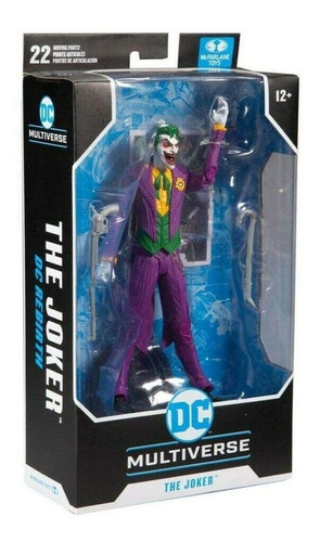 Guason The Joker Rebirth Dc Mcfarlane Original Articulado