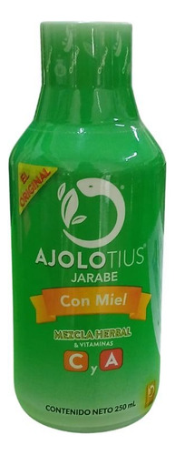 Ajolotius Jarabe Con Miel 250ml Suplemento Natural 1 Pieza
