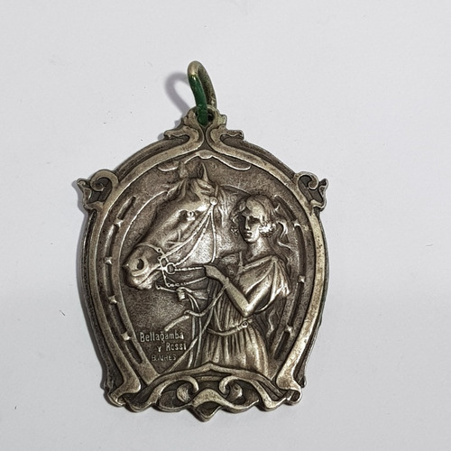 Antigua Medalla Soc Hípica Arg 1903 Bellagamba Mag 61136