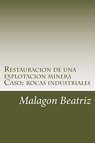 Libro: Restauracion Una Explotacion Minera: Caso: Rocas I&..