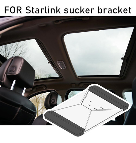 Suporte Para Starlink Mini Com Ventosas Para Carro E Vidro