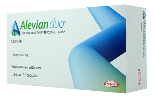 Alevian Duo Cápsulas 100 Mg/300 Mg, 32 Cápsulas