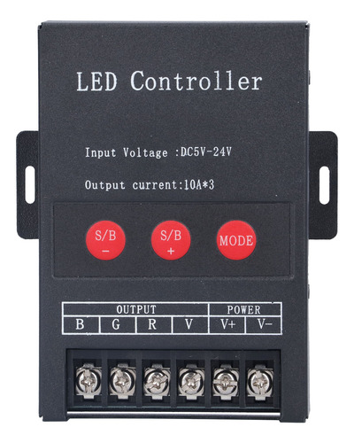 Controlador Led Rgb Con Control Remoto Pwm Digital Para Colo