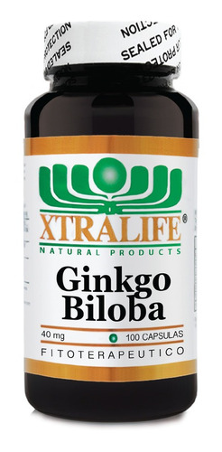 Ginkgo Biloba 40 Mg 100 Caps Americ - Unidad a $437