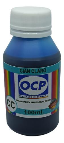 Tinta Ocp Para Epson Ecotank L385 L3110 L1300 L805 X100ml.