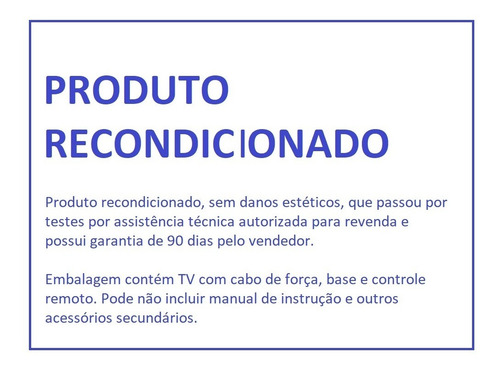 Smart Tv Led 43 Hq Hqstv43ny 4k Ultra Hd (recondicionado)