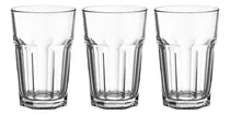 Comprar Jogo De Copos Grosso Resistente Alto 350ml Com 3 Copos Top