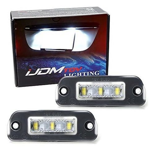 Para Moto: Ijdmtoy Oem-fit 3w Full Led Kit De Luz De Matrícu