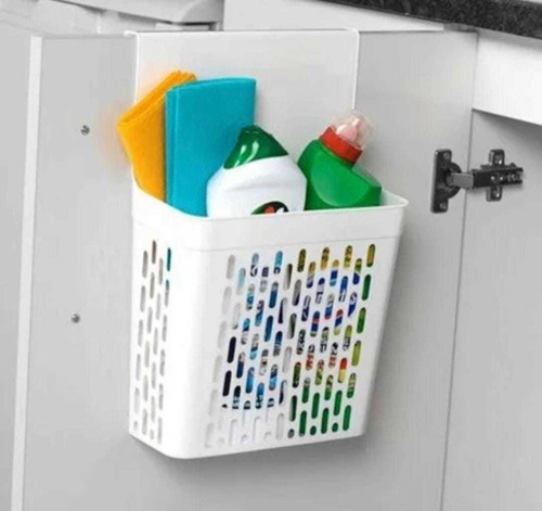 Imagen 3 de 6 de Organizador Colgante Para Puertas - Artículos De Limpieza