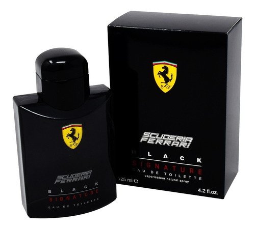 Black Signature De Ferrari Eau De Toilette 125 Ml