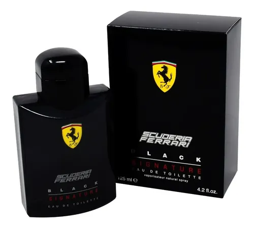 Ferrari Duftwasser Vapo FERRARI Black Herrenduft EDT Vapo 125 Ml