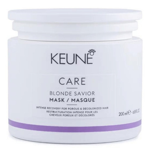 Keune Care Blonde Savior Mask Masque 200ml -original C/ Nota