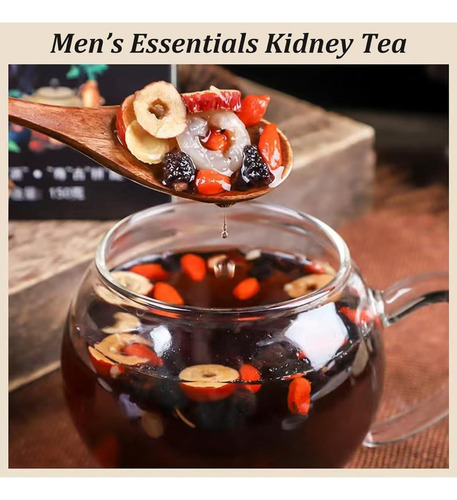 Chá De Ervas Chinês Ginseng Five Treasures Tea Para Rins