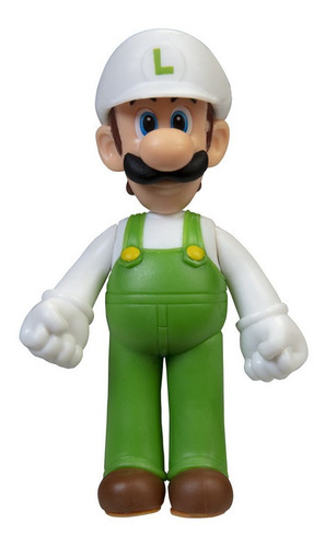 Nintendo Muñeco Figura Luigi Fire Fuego