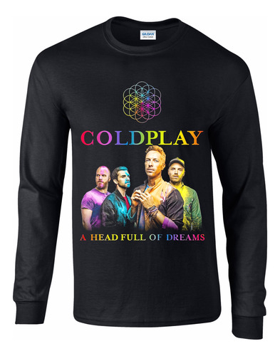 Playera Coldplay, 100% Algodón 01 M/l