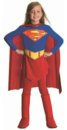 Rubie's Disfraz De Supergirl Niño, Un Solo Color, 1-2 Years