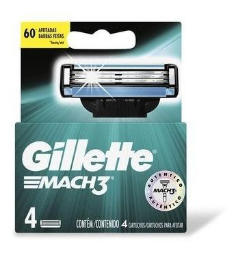 Repuestos Gillette Mach 3. 2 Unidades