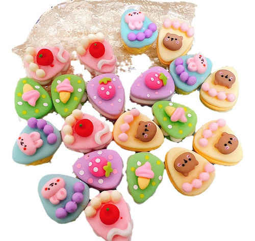 16# Mixed Candy - Cute Cartoon Resin Accessories Mix For Diy