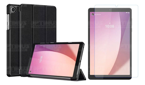 Vidrio Templado Y Estuche Para Lenovo Tab M8 2023 8 Pulgadas