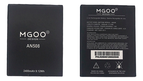 Bateria Pila Mgoo Amgoo Am508