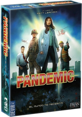 Juego De Mesa Pandemic Original Nuevo Sellado
