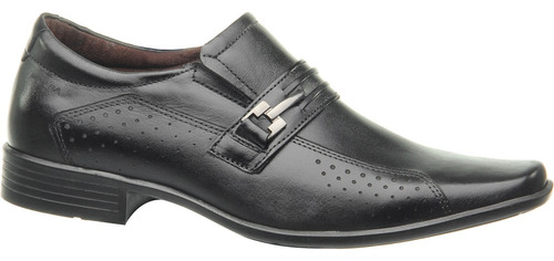 Zapatos Cuero Hombres Vestir 121851-01 Pegada Tienda Oficial