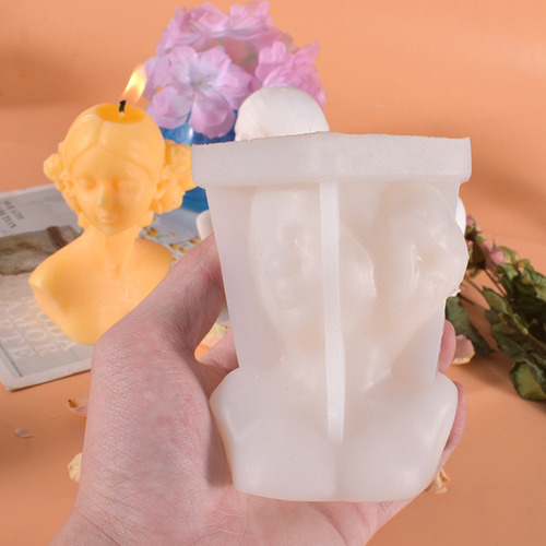 Molde De Vela De Silicona Para Bricolaje, Molde De Fundición