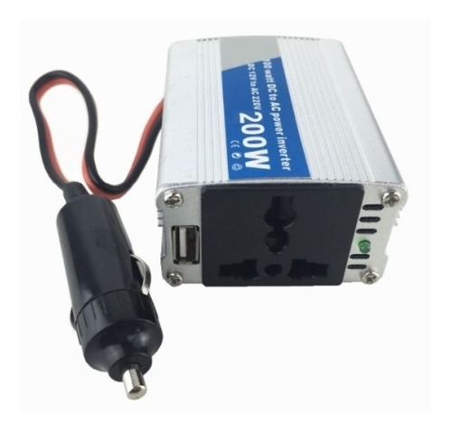 Inversor 12 Vdc A 110vac 200 W Onda Modificada Vehicular