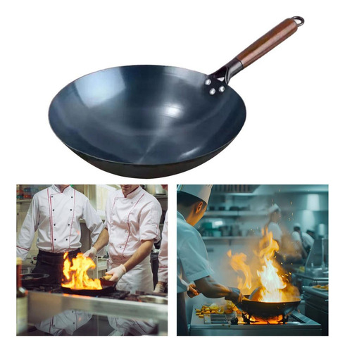 Sartén Wok Antiadherente, Sartenes De 30 Centimetros