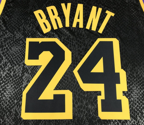 Jersey Lakers Kobe Bryant Black Mamba