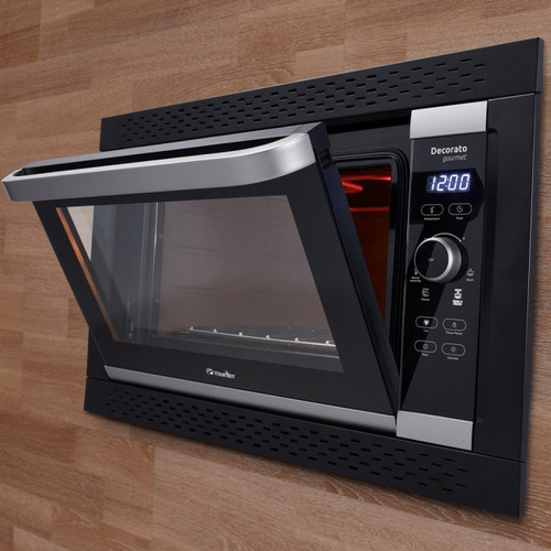 Forno Elétrico Embutir Mueller 44l Digital Preto Decorato