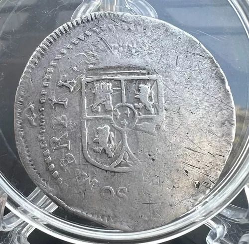 Moneda 4 Reales Sombrerete Vargas Guerra Independencia 1812
