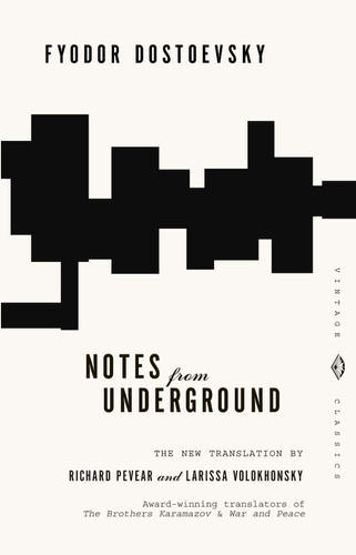 Notes From Underground, De Fyodor Mikhailovich Dostoevsky. Editora Vintage, Capa Mole Em Inglês