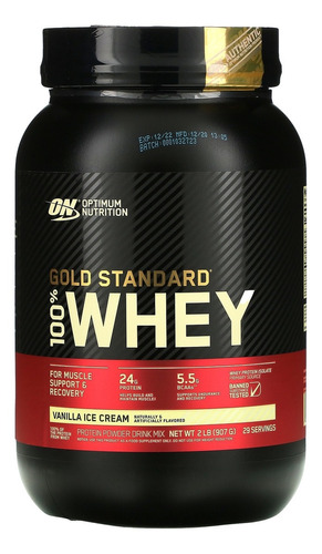 Whey Gold Standard 100% On Optimum Nutrition - Baunilha