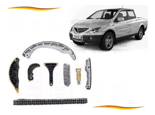 Kit Distribucion 9 Piezas Ssangyong Actyon Sport 2006 2011