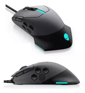 Mouse Dell Alienware Gaming Aw510m 10-bot 16k-dpi Usb Óptico