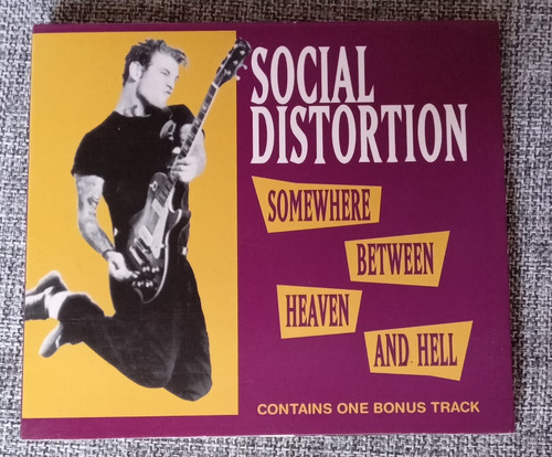 Cd Social Distortion Somewhere Between Heaven Usado Perfect 