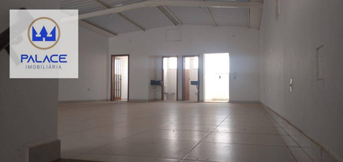 Imagem 4 de 14 de Salão Para Alugar, 133 M² Por R$ 1.300/mês - Água Branca - Piracicaba/sp - Sl0222